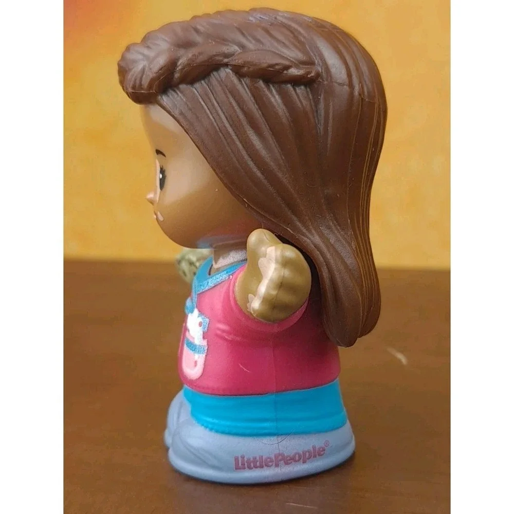 Fisher Price Little People Barbie African American Vitiligo Vet Doctor Girl 2022